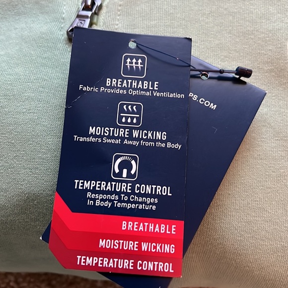 Chaps Everyday Fleece 3/4 Zip - Picture 8 of 8